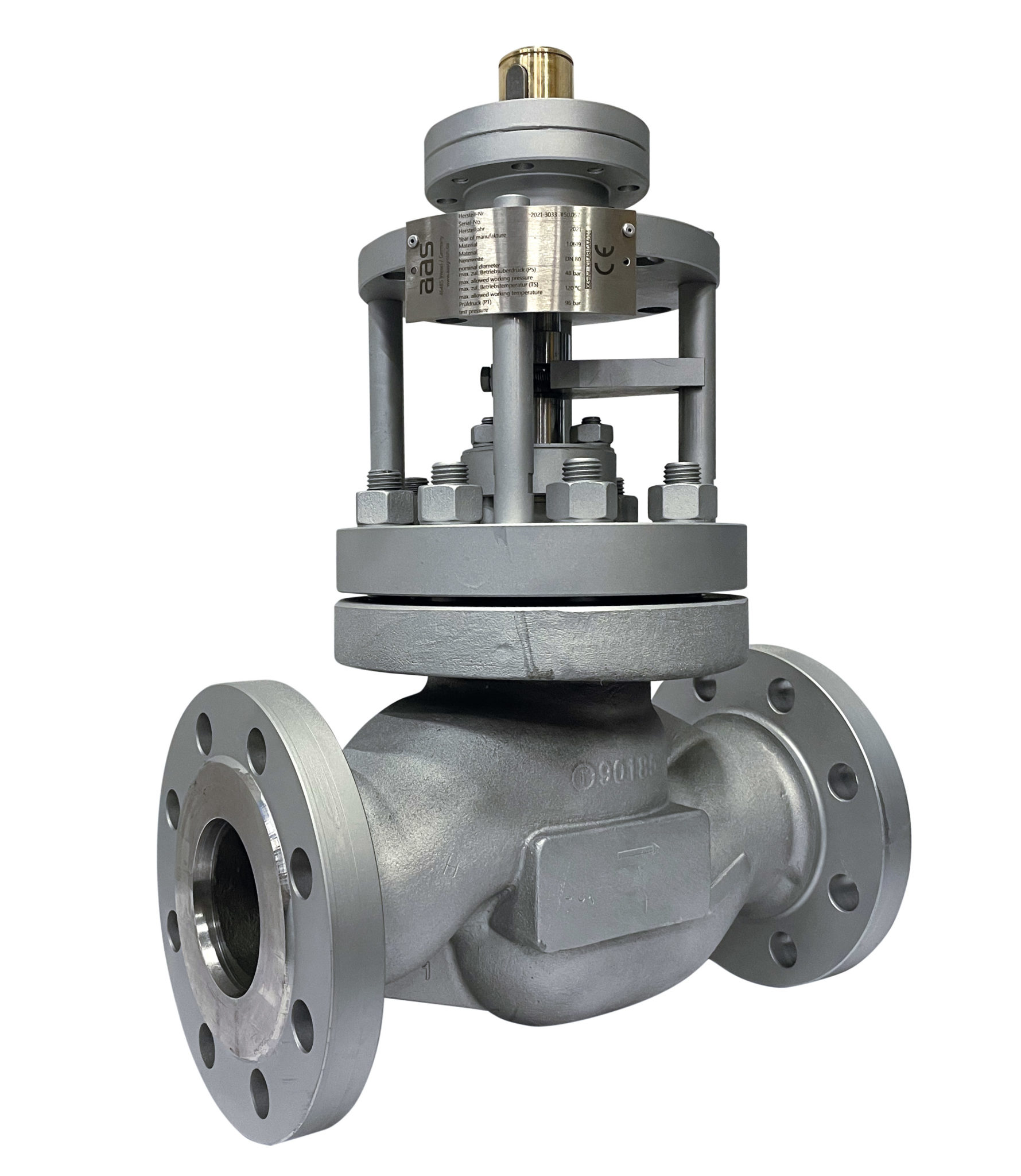 Feed water control valve aas GmbH